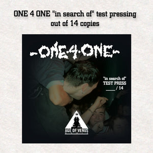 ONE 4 ONE "In search of" - LP