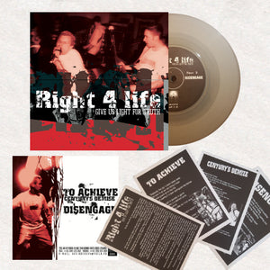 RIGHT 4 LIFE "Give us light for truth" - CD/7''